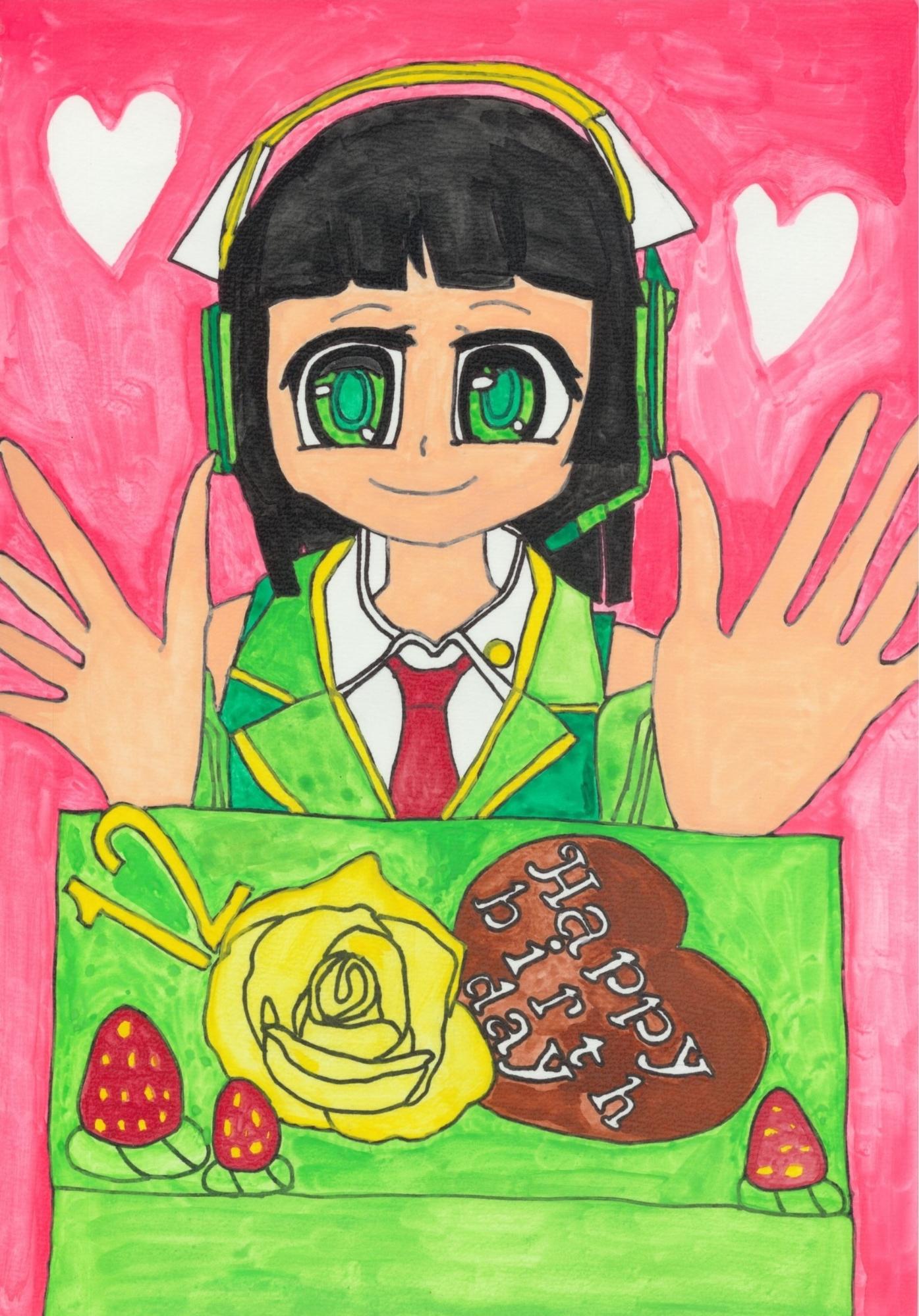 京町セイカ誕生祭12周年記念イラスト