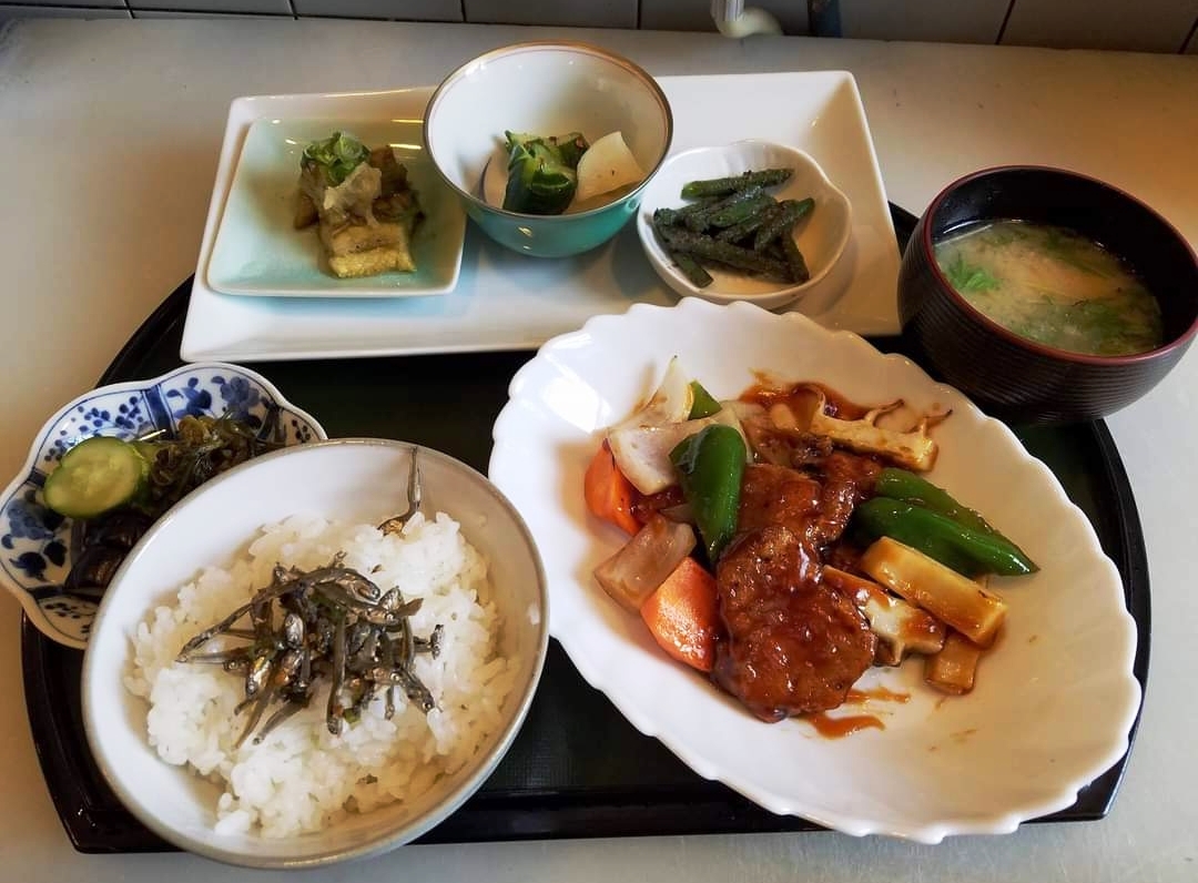 野菜いっぱいランチ(酢豚)