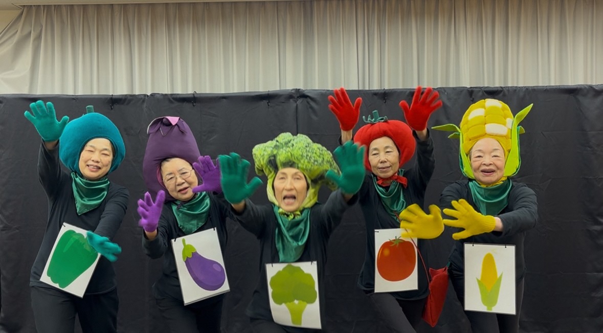 いいこといっぱい野菜のパワー