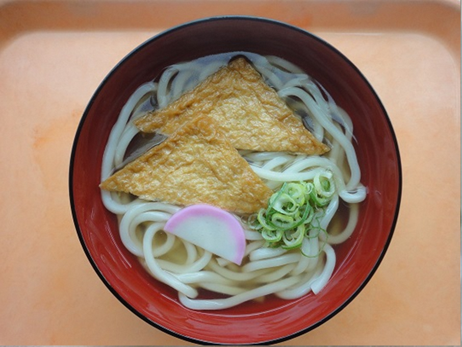 ミニ丼と天ぷらうどんセット