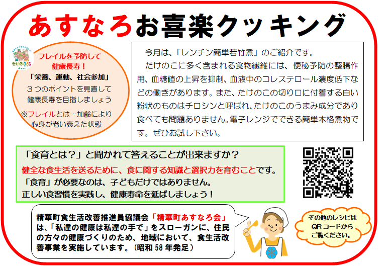 レンチン簡単若竹煮