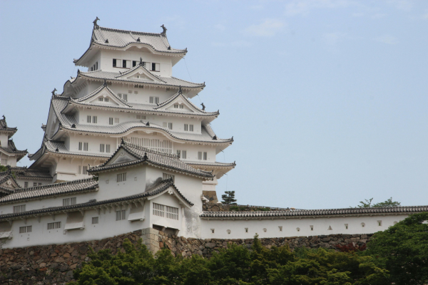 姫路城の外観写真