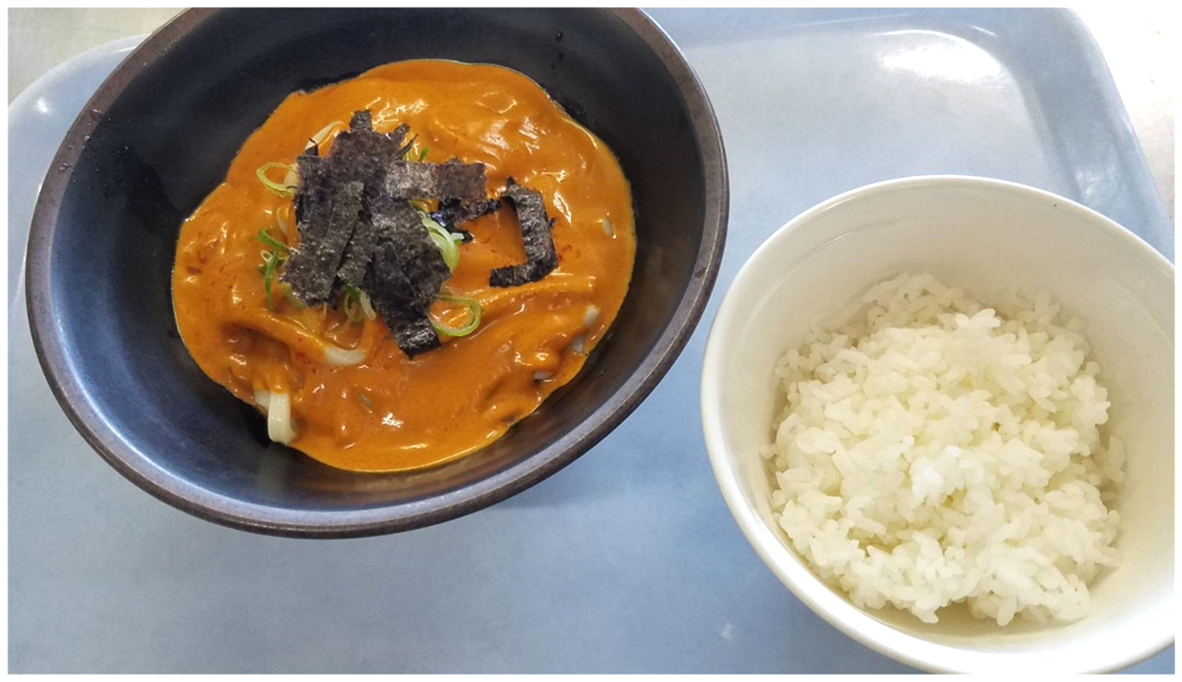 ミニ丼ときつねうどんセット
