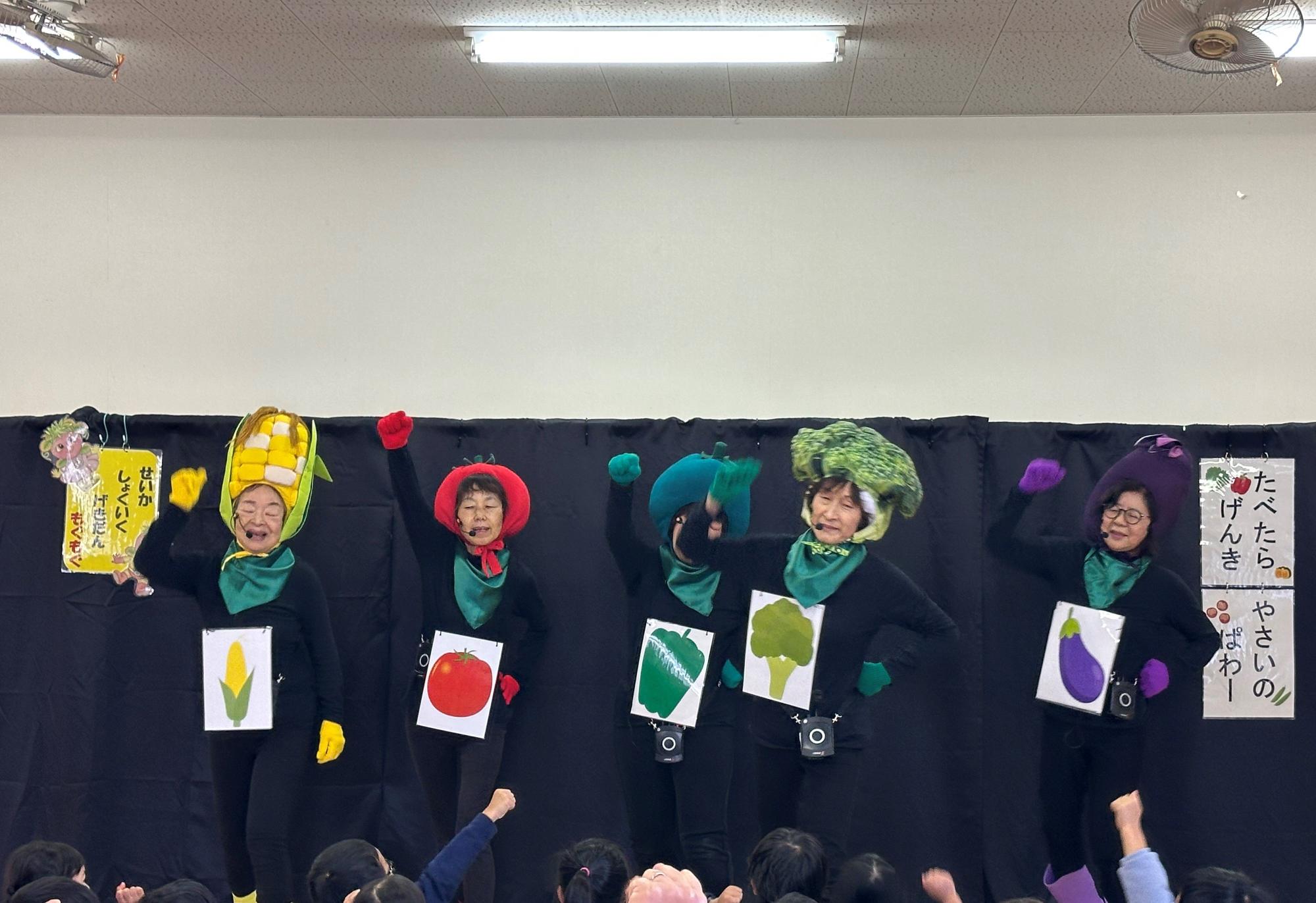 食べたら元気野菜のパワー