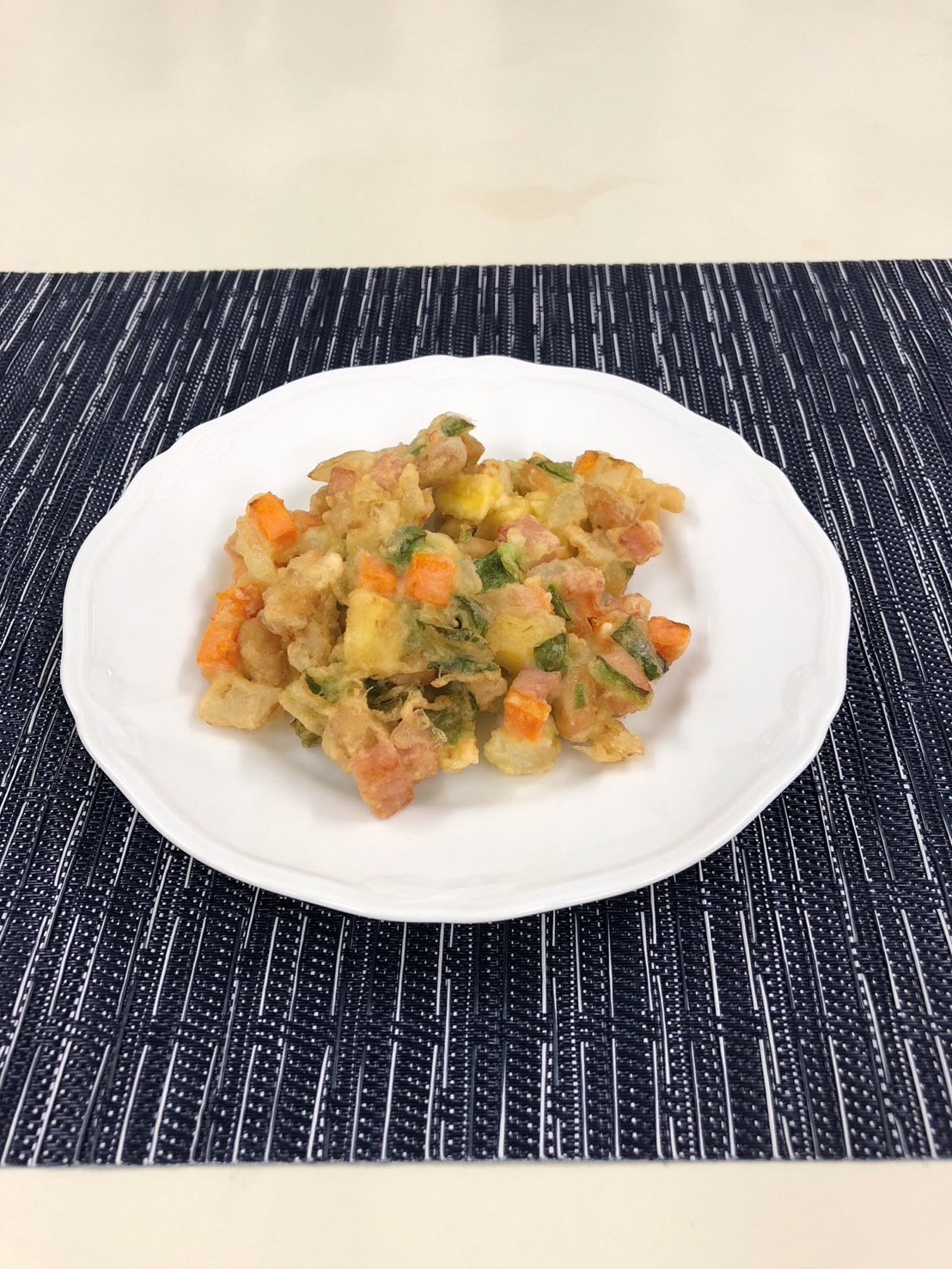 野菜のかき揚げの写真