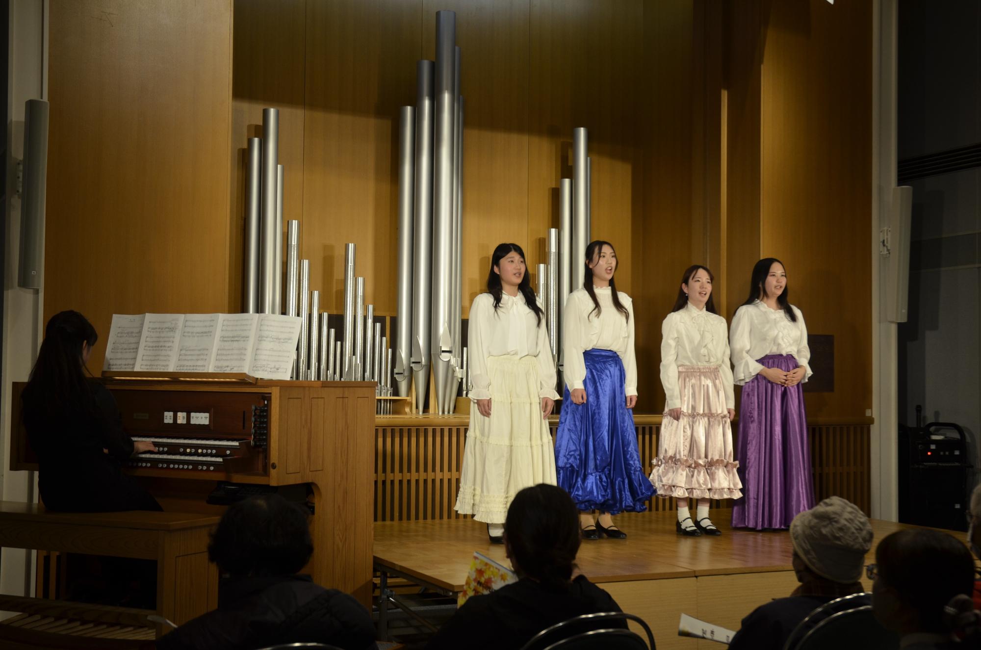 同志社女子大学協力公演2025年度の様子