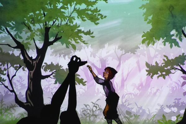 影絵人形や手影絵