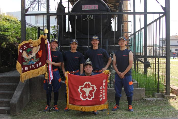 優勝：第2分団第2部（管轄地区：南・祝園西一丁目）