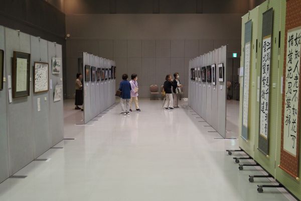 せいか文化フェスティバルのようす（展示）の写真