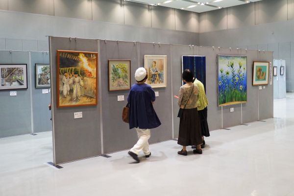 せいか文化フェスティバルのようす（展示）の写真