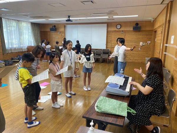 合宿練習の様子