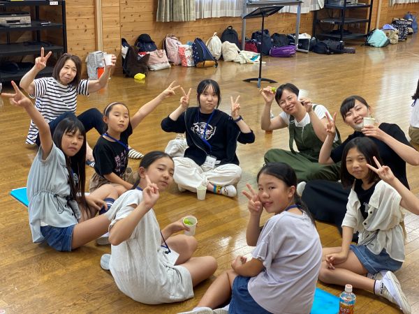合宿休憩時間のようす