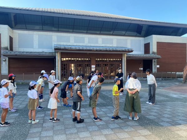 合宿の朝の様子