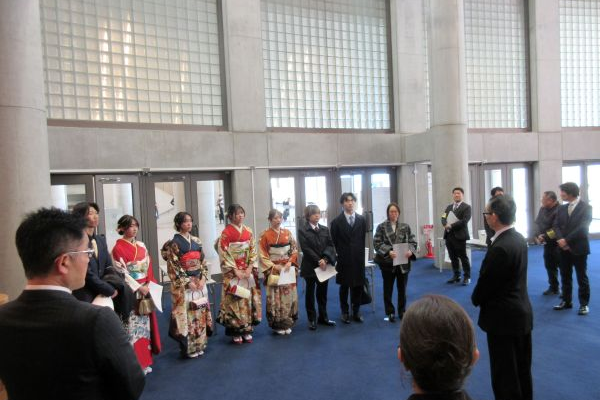 二十歳のつどい事前打ち合わせの様子