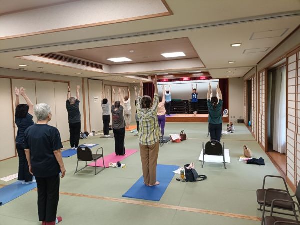 自彊術講座のようす
