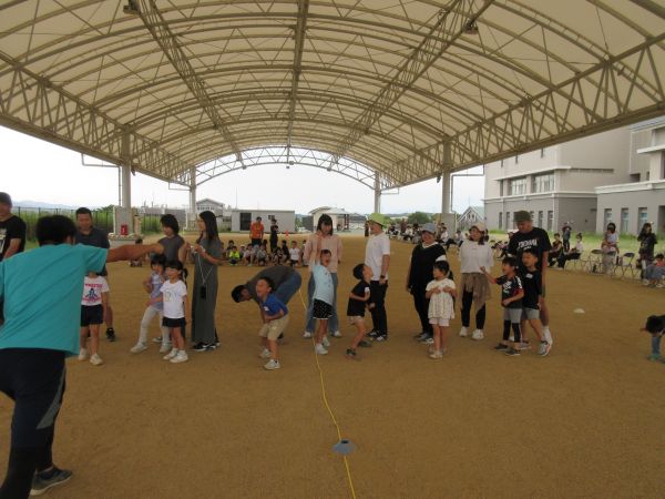 かけっこ講座の様子