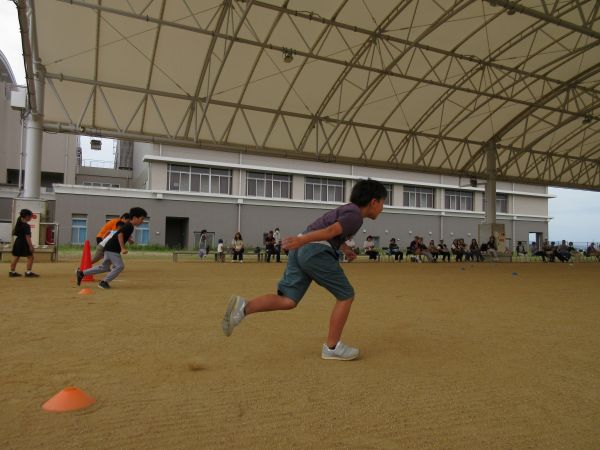 かけっこ講座の様子