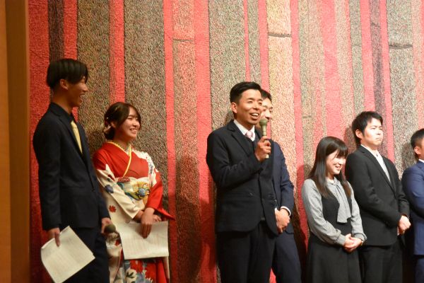 二十歳のつどい恩師との交流